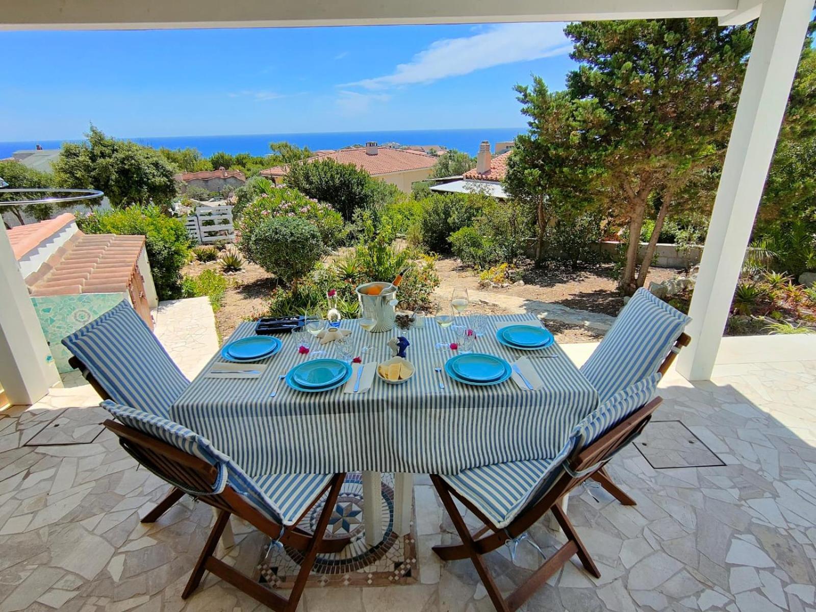 Casa Vacanze Miranda Villa Torre dei Corsari Bagian luar foto